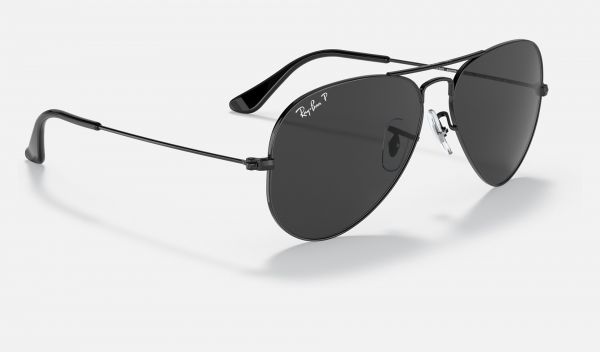 ore helper Hoist Ray Ban Aviator Total Black RB3025 Sunglasses Black polarized Classic Black  – perfect replica raybans sunglasses uk