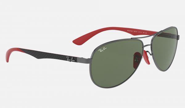 Ray Ban RB8313 Scuderia Ferrari Collection Sunglasses Green Classic ...